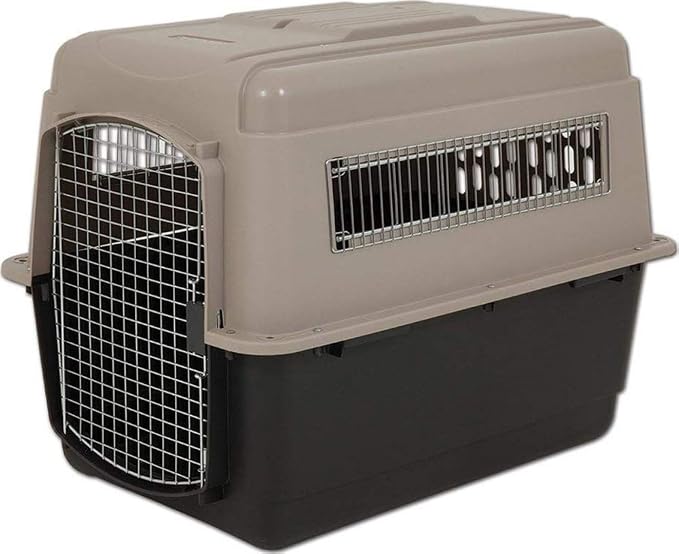 Petmate Ultra Vari Dog Kennel 40in, Medium to Large Dogs 70 to 90lbs | A Heavy Duty Crate for Travel, Made in USA