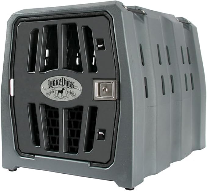 Lucky Dog Kennel, Durable Crash Tested Portable Dog Crates, Intermediate