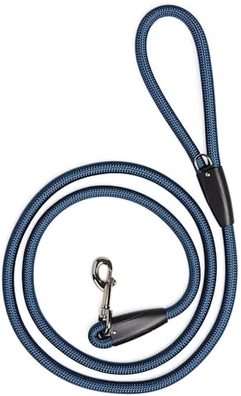 Youly by Petco Rope Dog Leash Navy 6-ft Long 1/2-in Wide