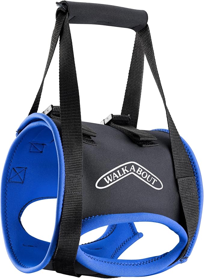 WALKABOUT Original Back End Harness – Custom Fit/Customizable Rear Support Harness for Dogs for Hind Leg Weakness, Injury Recovery, Senior Dogs &amp; Mobility Assistance