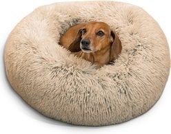 Best Friends by Sheri The Original Calming Shag Fur Donut Cuddler Cat & Dog Bed