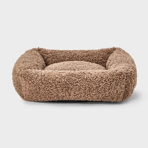 Boots & Barkley Cuddler Bolster Dog Bed