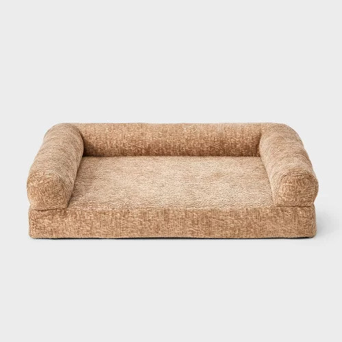 Boots & Barkley Rounded 3-sided Bolster Dog Bed