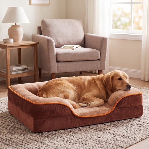 CONCETTA 42"x32" Orthopedic Dog Bed