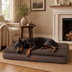 Kylinsure Orthopedic Pillow Dog & Cat Bed with Removable Cover