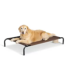 Top Paw Indoor/Outdoor Elevated Cooling Dog Bed with Breathable Fabric