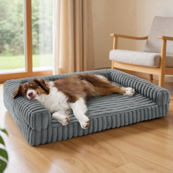 U By Bedsure ComfyFleece Orthopedic Large Dog Bed