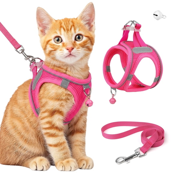 MASBRILL Cat & Dog Harness and Leash Set