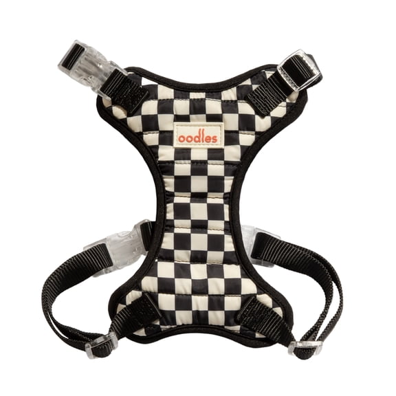Oodles Checkerboard Quilted Dog Walking Harness