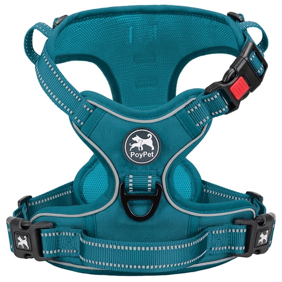 PoyPet Reflective Dog Harness No Pull Dog Vest Harness With Handle