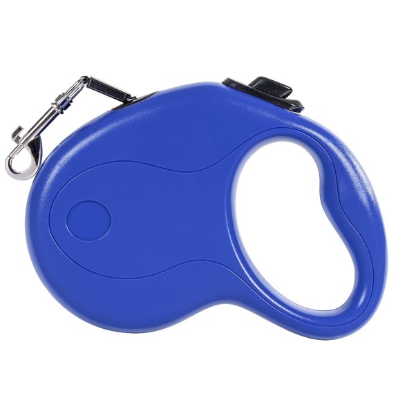 Cowin Retractable Dog Leash 16ft Pet Walking Leash with Anti-Slip Handle Hand Brake Blue