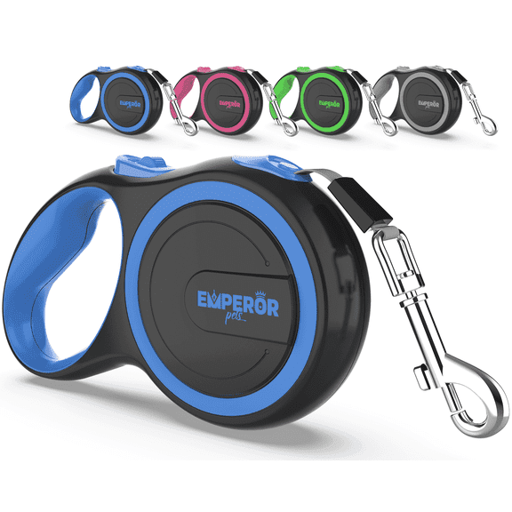 Emperor Pets 26 ft Retractable Dog Leash for Large Dogs