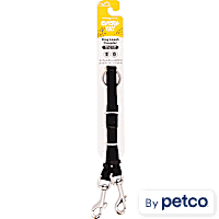 EveryYay Adjustable Black Leash Coupler for Dogs