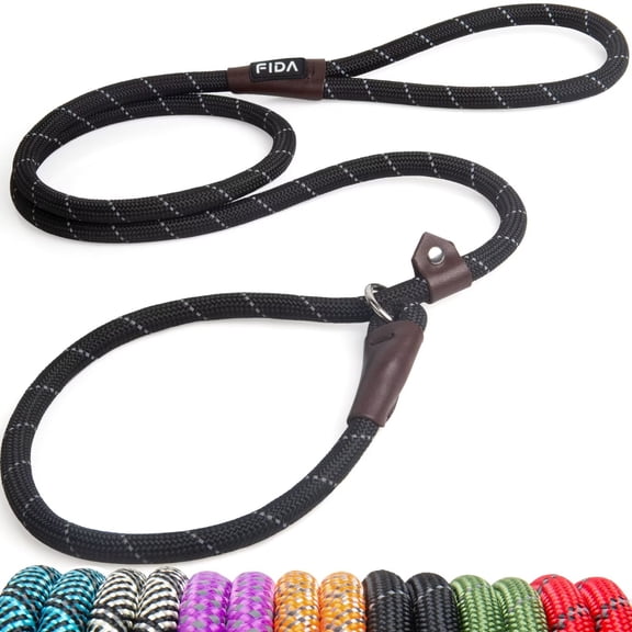 FIDA Rope Slip Training Dog Leash