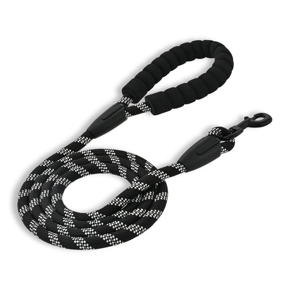 Vibrant Life 6' Padded Handle Reflective Rope Leash