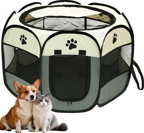 Niubya Portable Indoor/Outdoor Dog & Cat Playpen