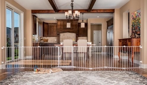 Regalo Pet Products 2-in-1 Play Yard Configurable Dog Gate