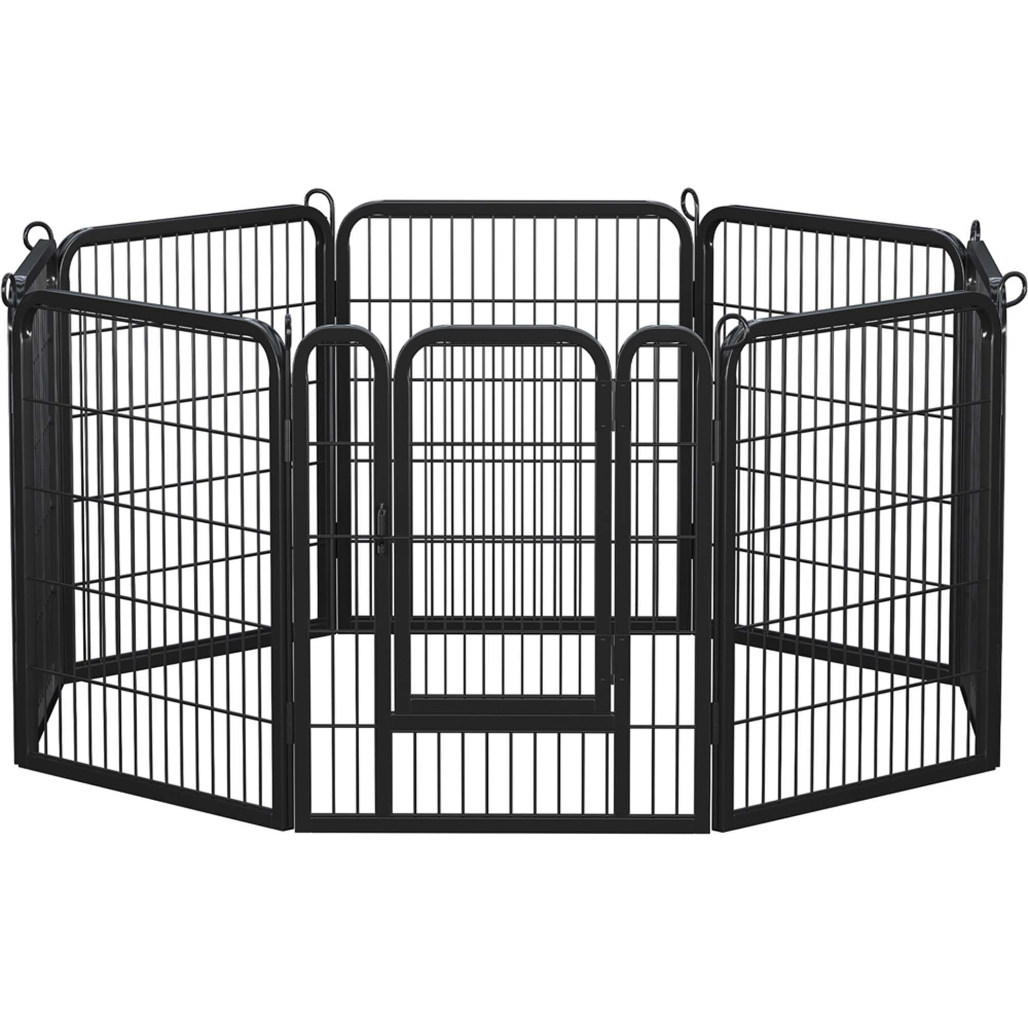 Topeakmart 8 Panels Dog Playpen with Door