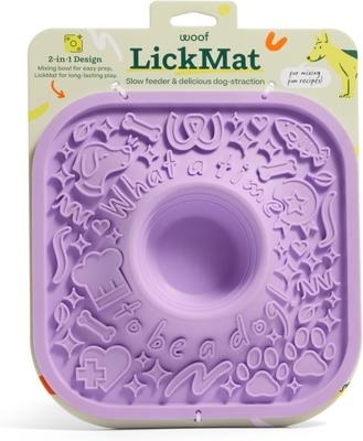Woof LickMat No Slip Silicone Dog Mat