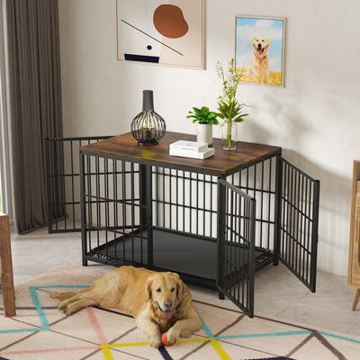 BingoPaw Three Door Furniture Crate