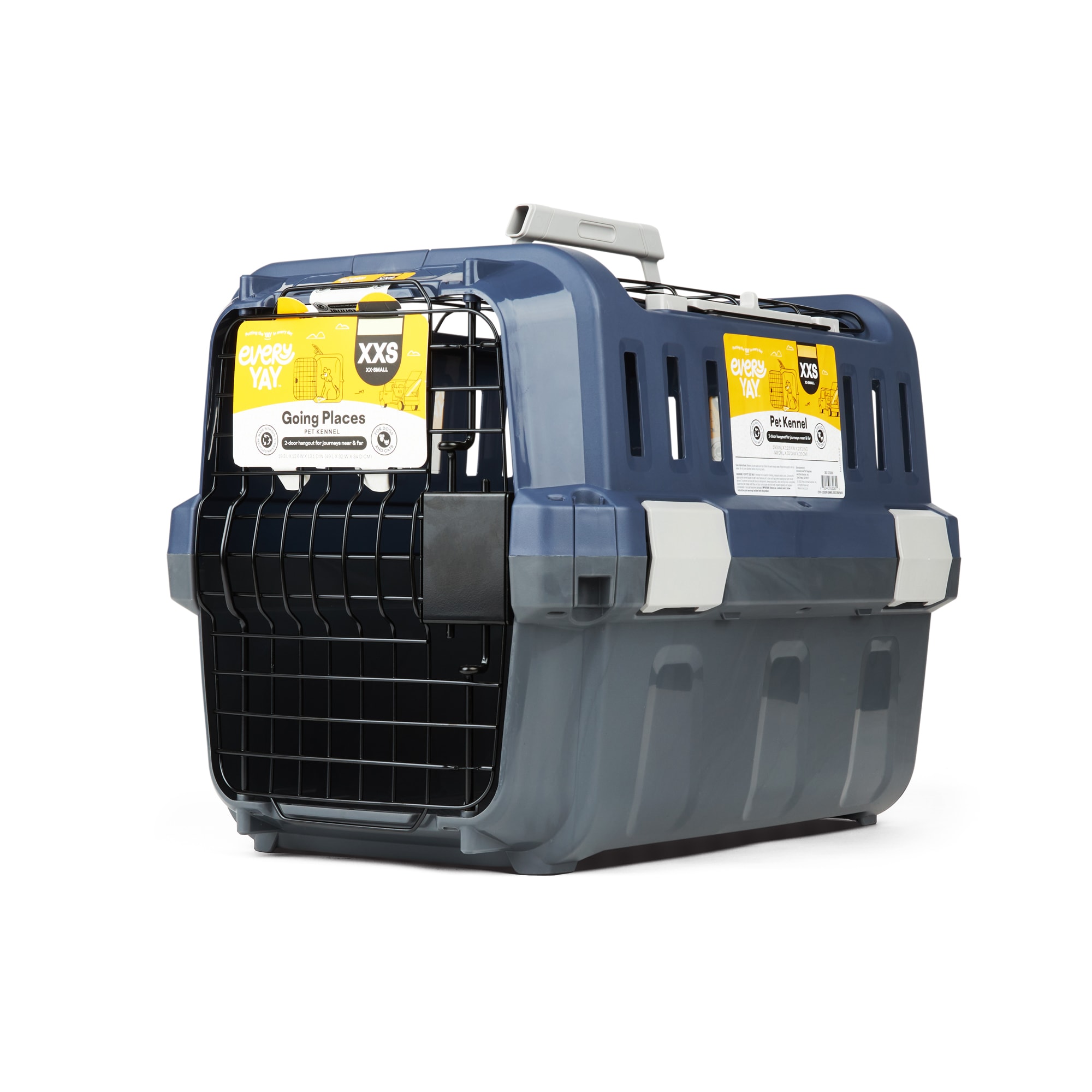 EveryYay Two Door Plastic Kennel