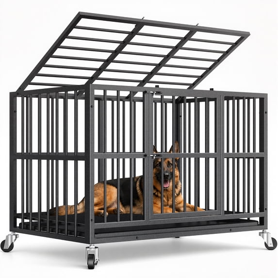 TIME RAY Heavy Duty Double Door Crate