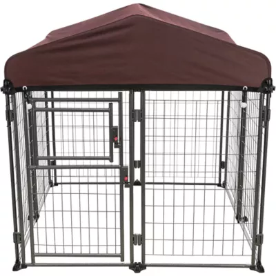 TRIXIE Deluxe Outdoor Kennel with Cover